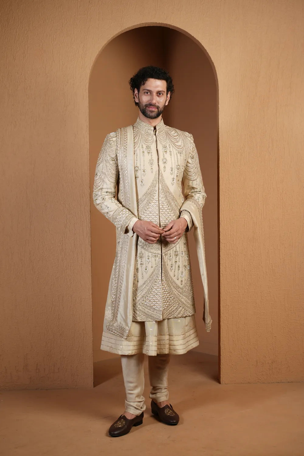 Ivory Atelier Sherwani Set