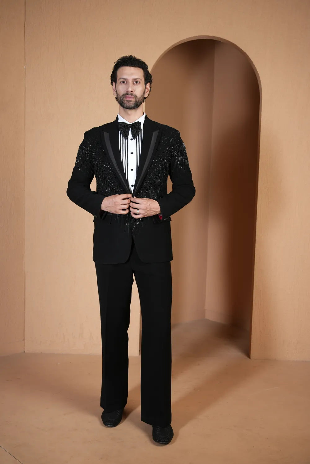 Crystal Fall Tuxedo Set