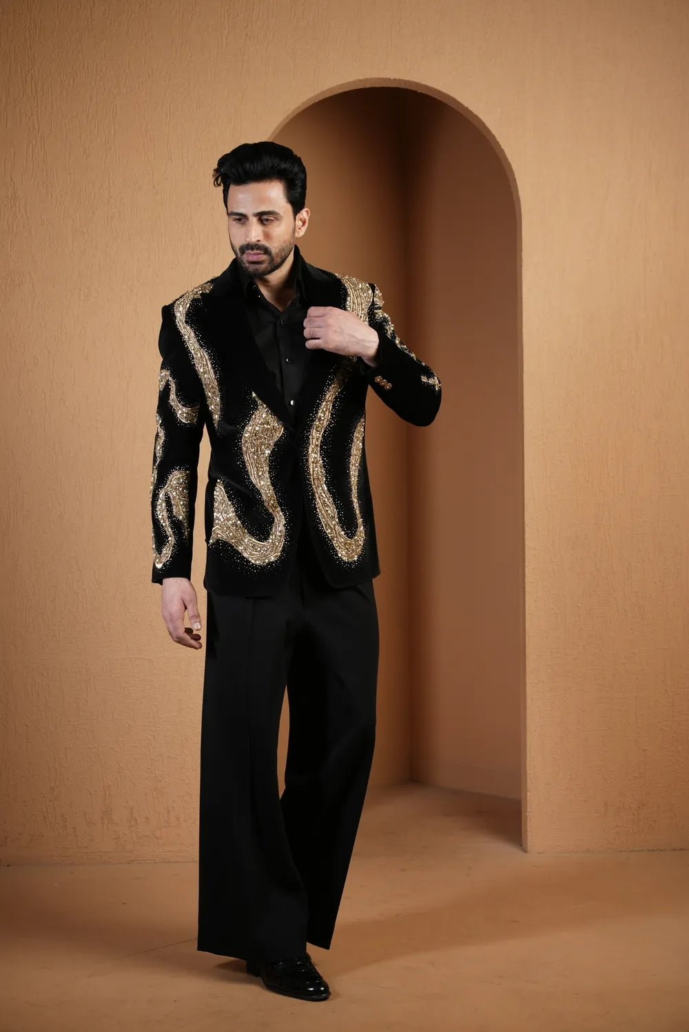 The Gilded Tuxedo Set