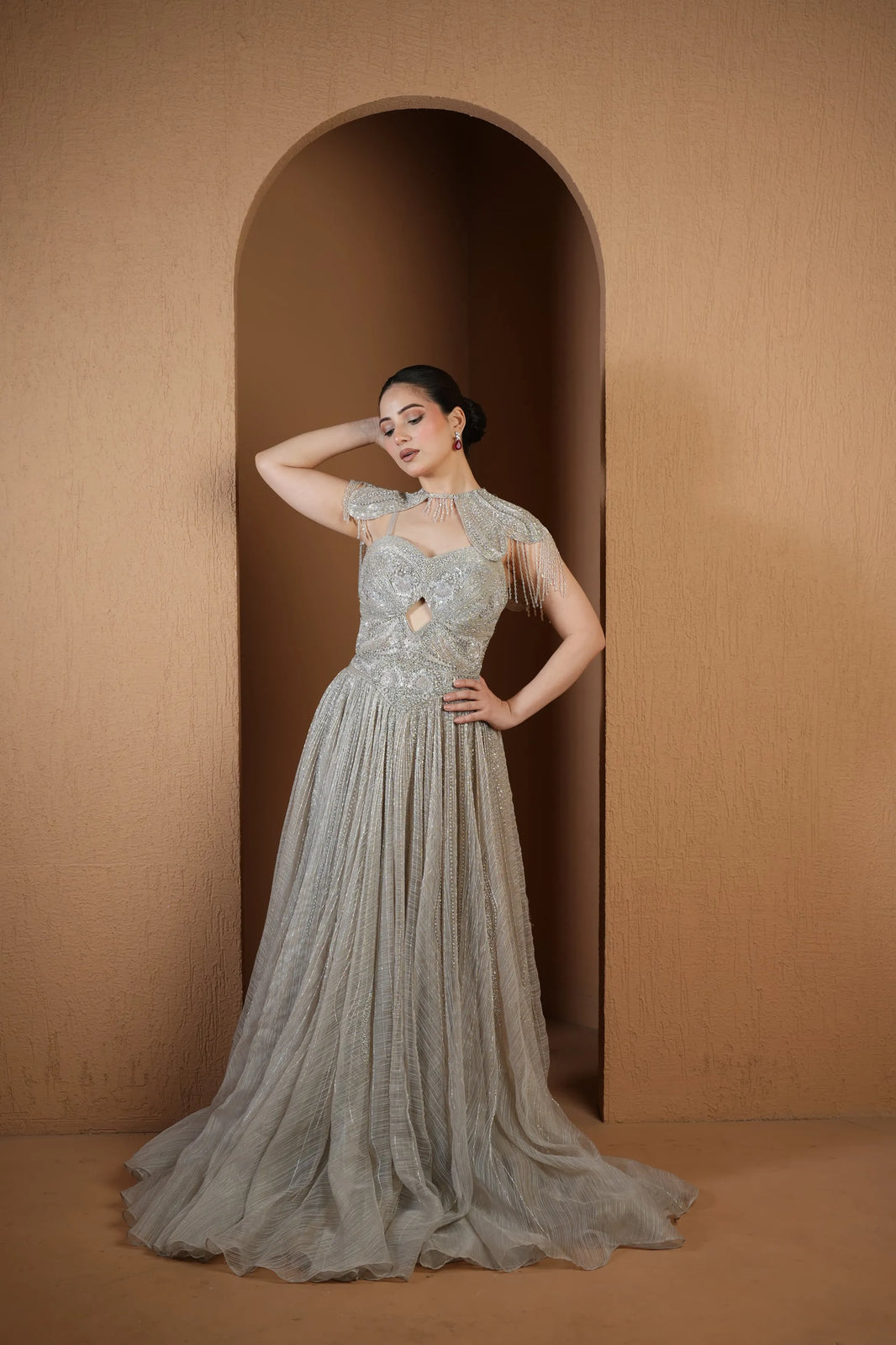 Celestial Ash Gown